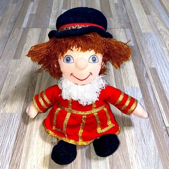 Disney Its a Small World England Bean Bag Stuffed British Boy Doll Attraction - Picture 1 of 5